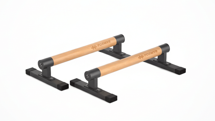 Formyr Pro – Elevated Wooden Parallettes for L-Sits & Advanced Training