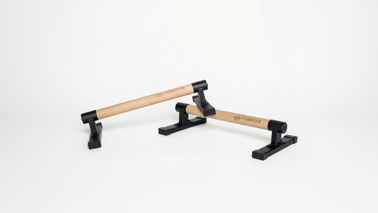 Formyr Pro – Elevated Wooden Parallettes for L-Sits & Advanced Training